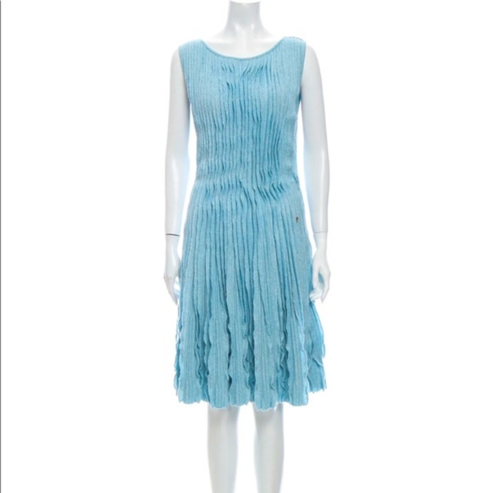 B2. NWOT CHANEL CRUISE 2013 CASHMERE LINEN DRESS